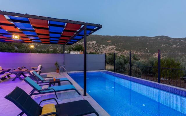 Villa with Private Pool and Stunning View in Kas