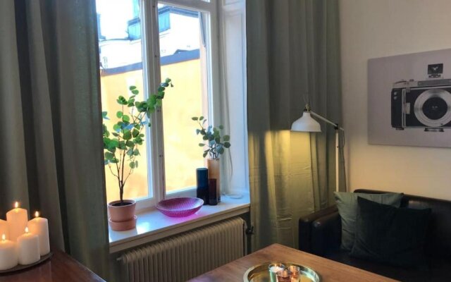Bohemian and light one room apartment in SoFo 31sqm