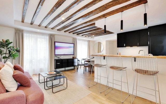 Modern Apartment - 3br/8p - Le Marais/bastille