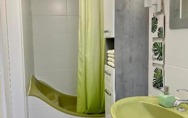 Le Pi'style(chambre,cuisine,salle d’eau,terrasse)