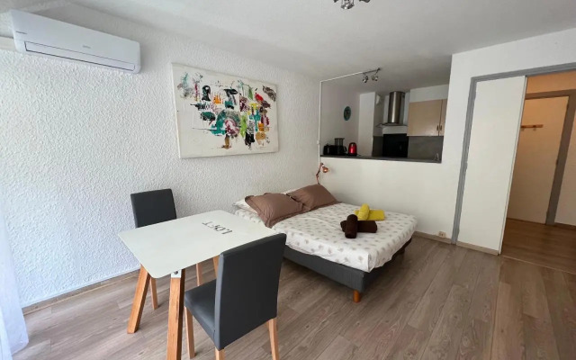 studio Aphyllante, Carnon plage, 2 étoile