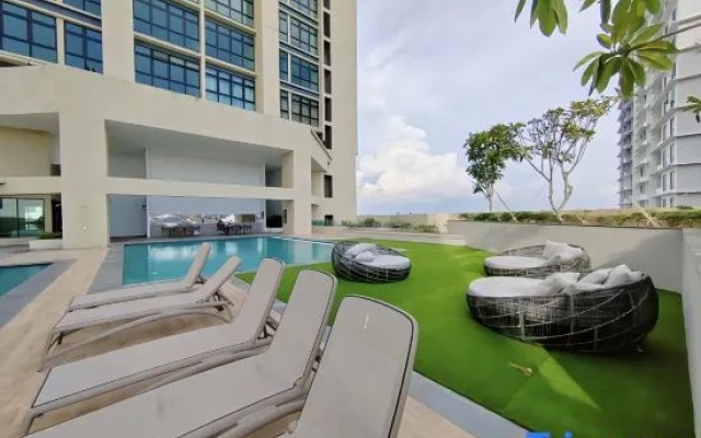 Paradigm Residence 3BR 6PaxRelaxStyle – Pool – Johor Bahru