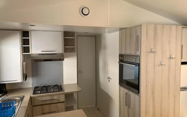 Mobilhome. casita camping du conguel
