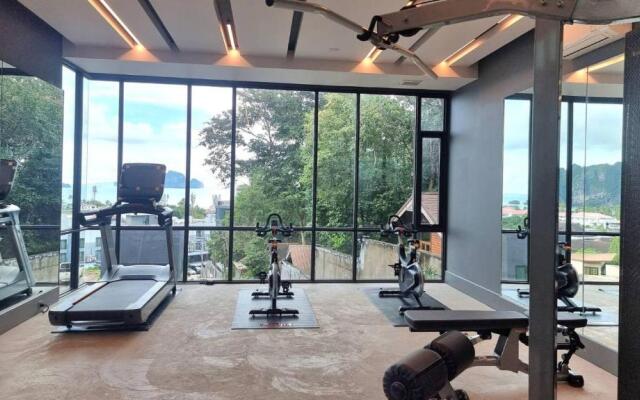 Bo401 Paradise Sea View 2 Bedrooms Plus 2bathrooms at Center Ao Nang
