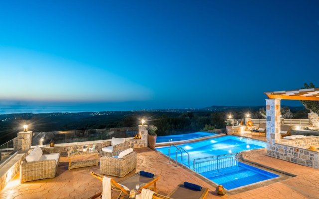 Family Kantifes Villa w Private Pool sea View