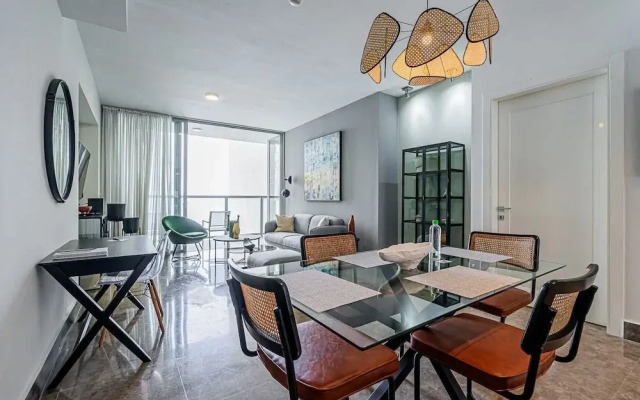 w Comfy 1BR w Fantastic Balcony in YOO