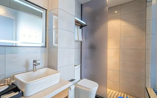 GreenTree Inn Smart Select Hotel (Xin'an North Road Branch, Xindu Town) – Bathroom – Anqing