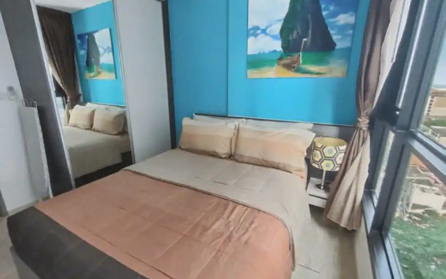 One Bedroom Condo With Pool View at The Base Near Central Festival Pattaya