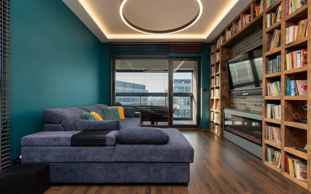 Deep Green Apartment by Renters
