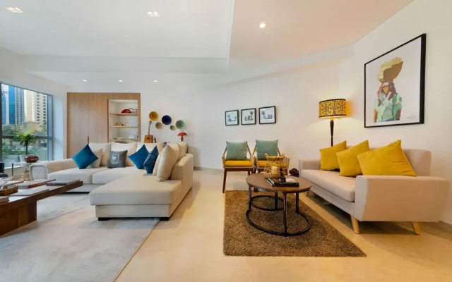 Maison Privee - Stunning 3-Floor Villa w/ Kids Room and Rooftop Terrace over Dubai Marina