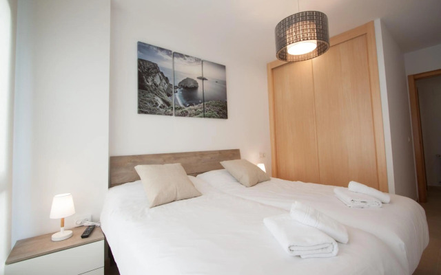 Cuquiellu, apartamento con piscina, 3km playa