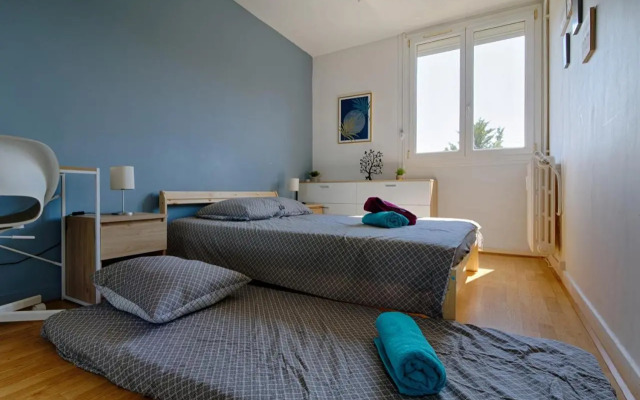 Le Smile - 3 Bedrooms - 8pers - Parking - Centre Gare