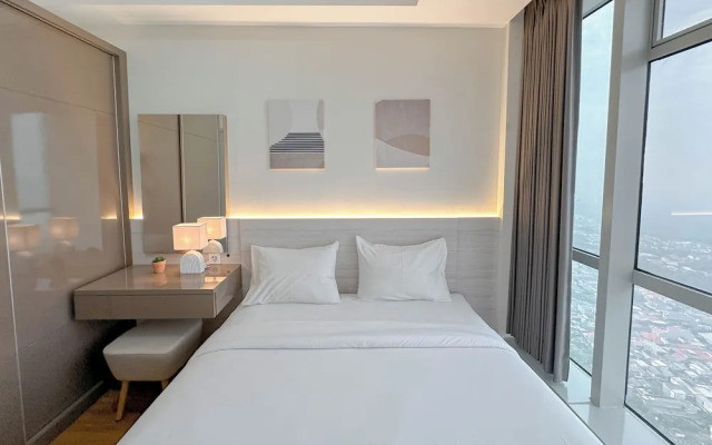 Modern And Cozy 1Br At Grand Sungkono Lagoon Apartment