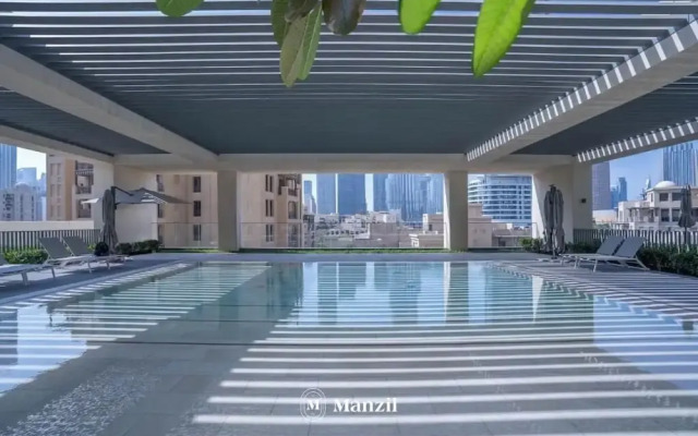 Manzil-2BR with full Burj Khalifa View