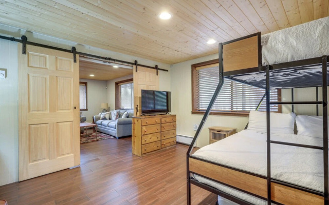 Deluxe A-frame Home w/ Game Room & Deck!