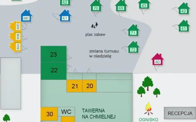 Ośrodek Wczasowy Leśny Resort Mielno