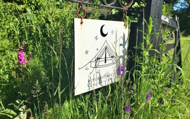 Luxury Bell Tent in Norfolk With Scenic Garden