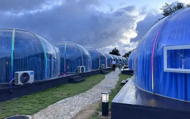 Clouds on the Huanxi Campground