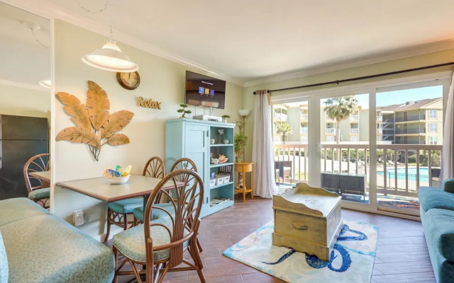 Balcony & Gulf Views: Galveston Condo Near Beach