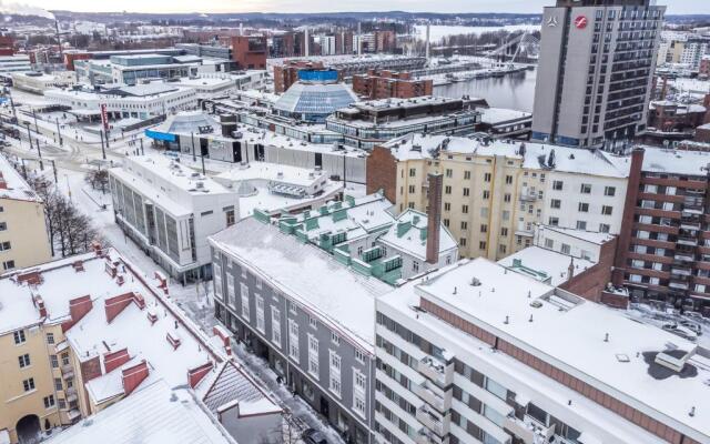 3 makuuhuoneen huoneisto keskustassa