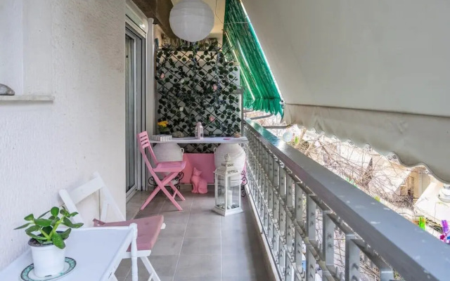 Lovely 1 Bd apt in Kalithea with Balcony