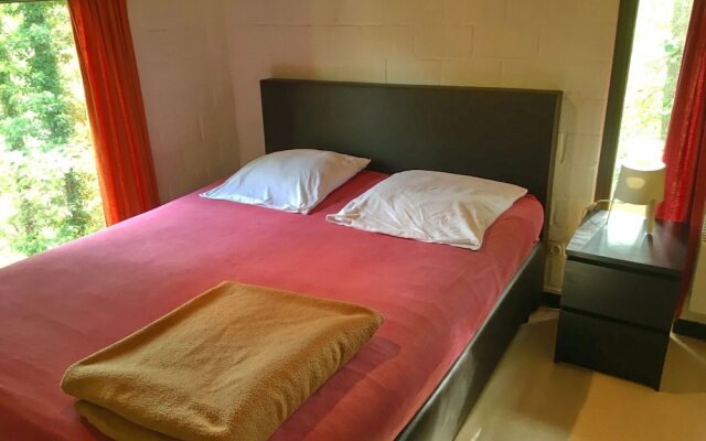 Nicely Furnished Bungalow with Fireplace near Maas