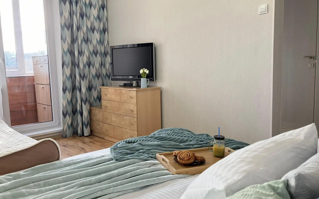 A cozy place on Molodogvardeytsev Street