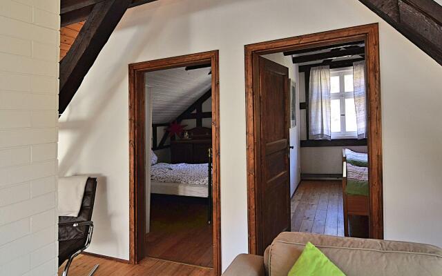 Gorgeous timbered farmhouse in the Sauerland with garden, fireplace and bar