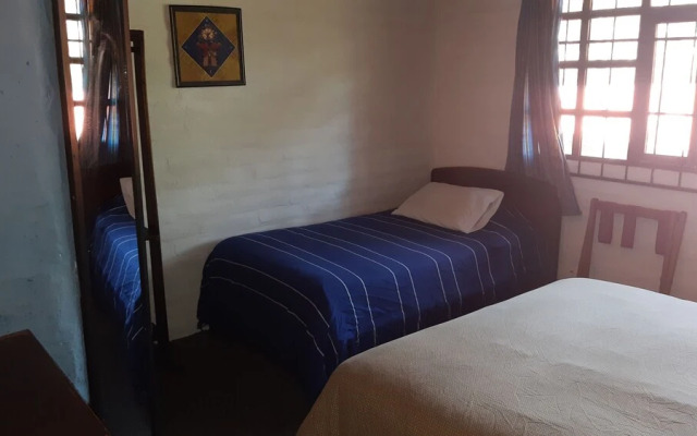 Yellow guest house