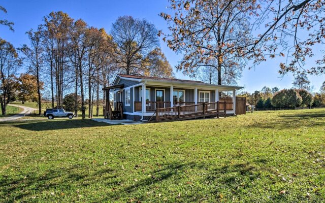 Modern Clarkesville Cottage w/ Decks & Patio!