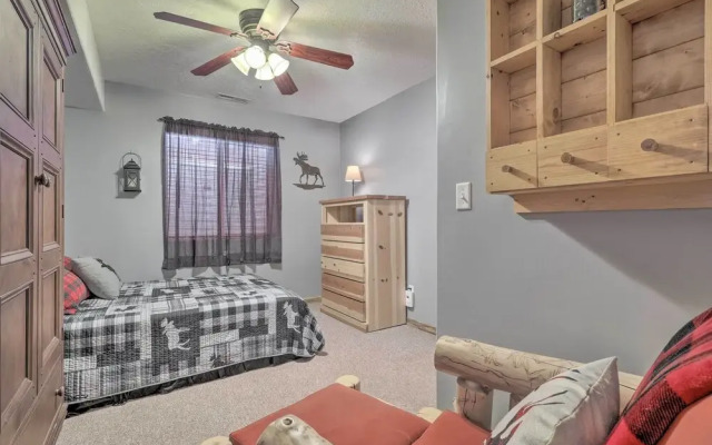 Cabin w/ Deck & Fire Pit in Duck Creek Village