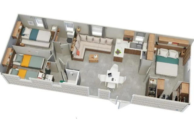 Mobil home 8 personnes