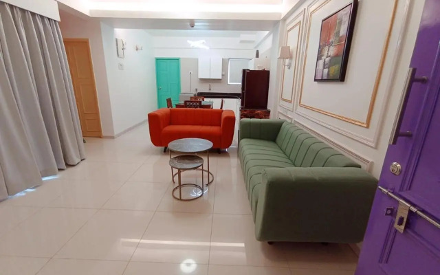 Most convenient 2 BR apartment in central Anjuna
