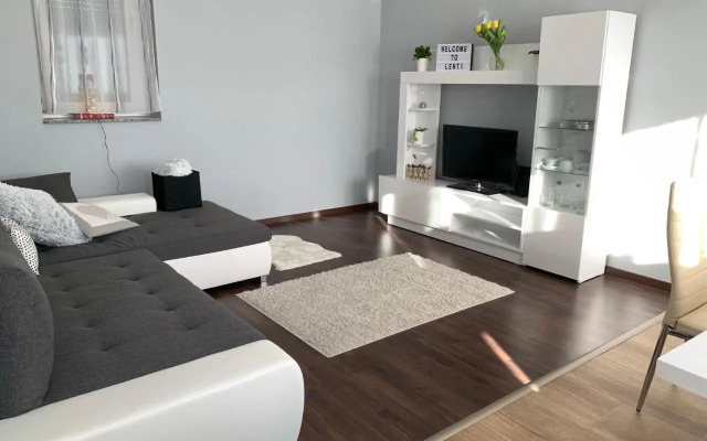 Modern two bedroom flat with balcony