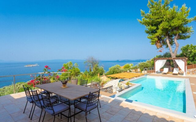 Villa Diona Large Private Pool Walk to Beach Sea Views A C Wifi - 3074