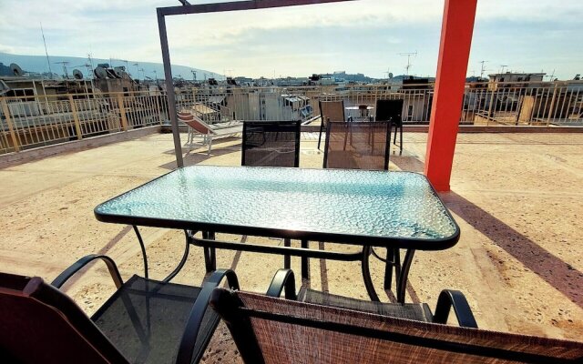 Studios & Shared Acropolis View Roof