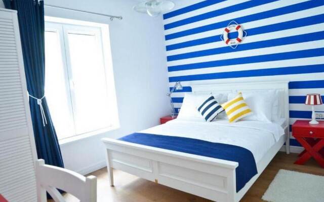 Nautical rooms in old part of the town