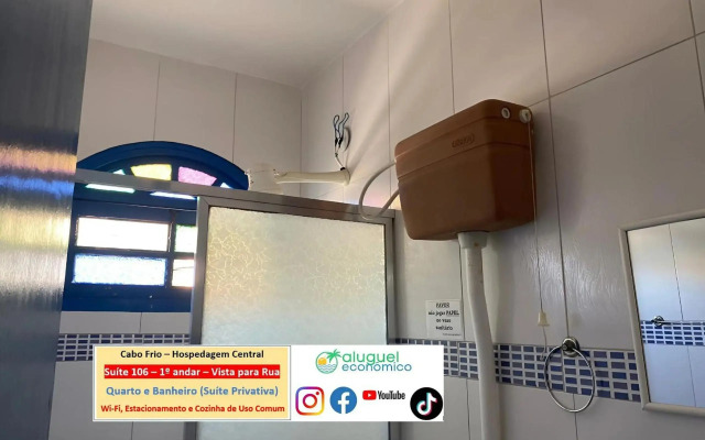 Cabo Frio - Hospedagem Central - Aluguel Economico