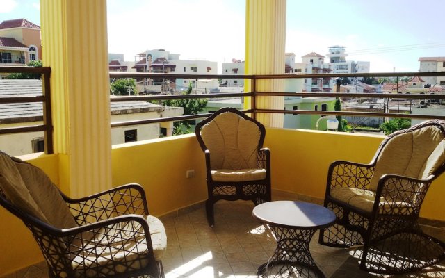"family 1 Bedroom Apartment Terrace - Sirena San Isidro - Las Americas Airport"