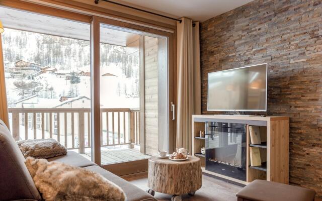 Welcoming Apartment In Tignes 1800 With Spa