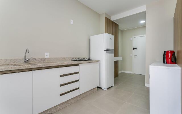 Vista mar em condomínio com foodhall Toptower#CA51