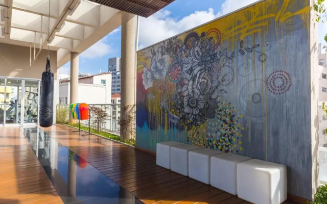 Studio com varanda garden Rua Augusta CD 116 UA