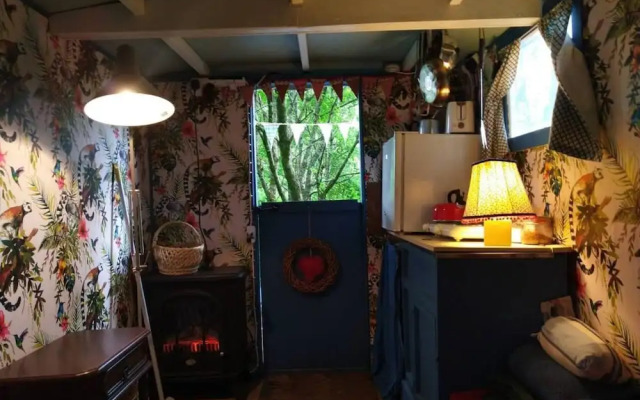 Pilgrims Shepherd's Hut - Goosewell Glynn Glamping