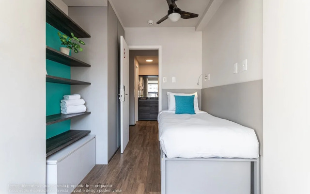 Share Consolação by Viva - Prédio completo na Consolação com piscina no rooftop próx ao Mackenzie