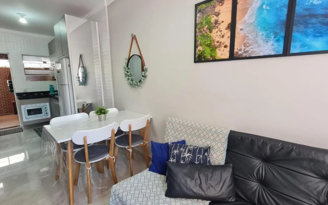 Apartamento Ubatuba com área gourmet