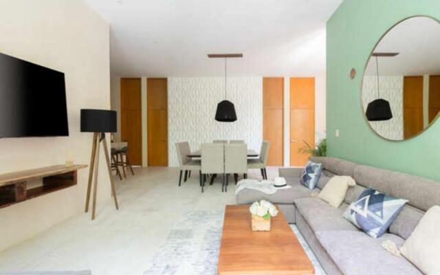 Bohemian 3BR Apartment in Aldea Zama by Lockey