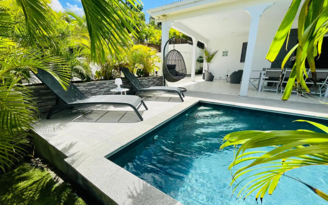Villa Tropical Paradise avec piscine, 4 chambres