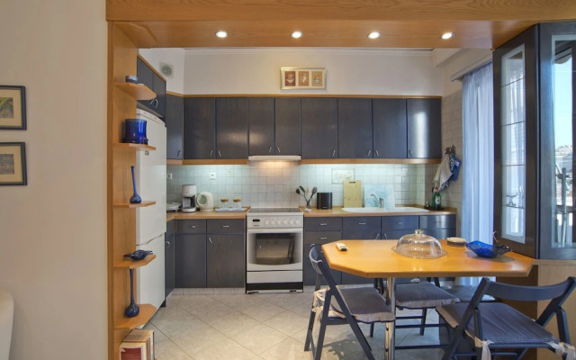 Blue Nest in Dafni With 1 Bedrooms and 1 Bathrooms