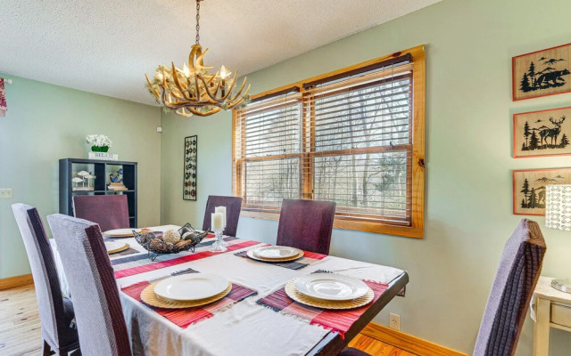 Pet-friendly Hiawassee Cabin w/ Lake Views & Sauna