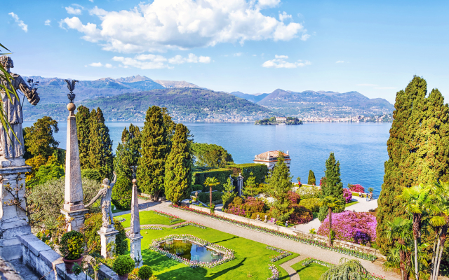 Le Betulle Garden in Laveno